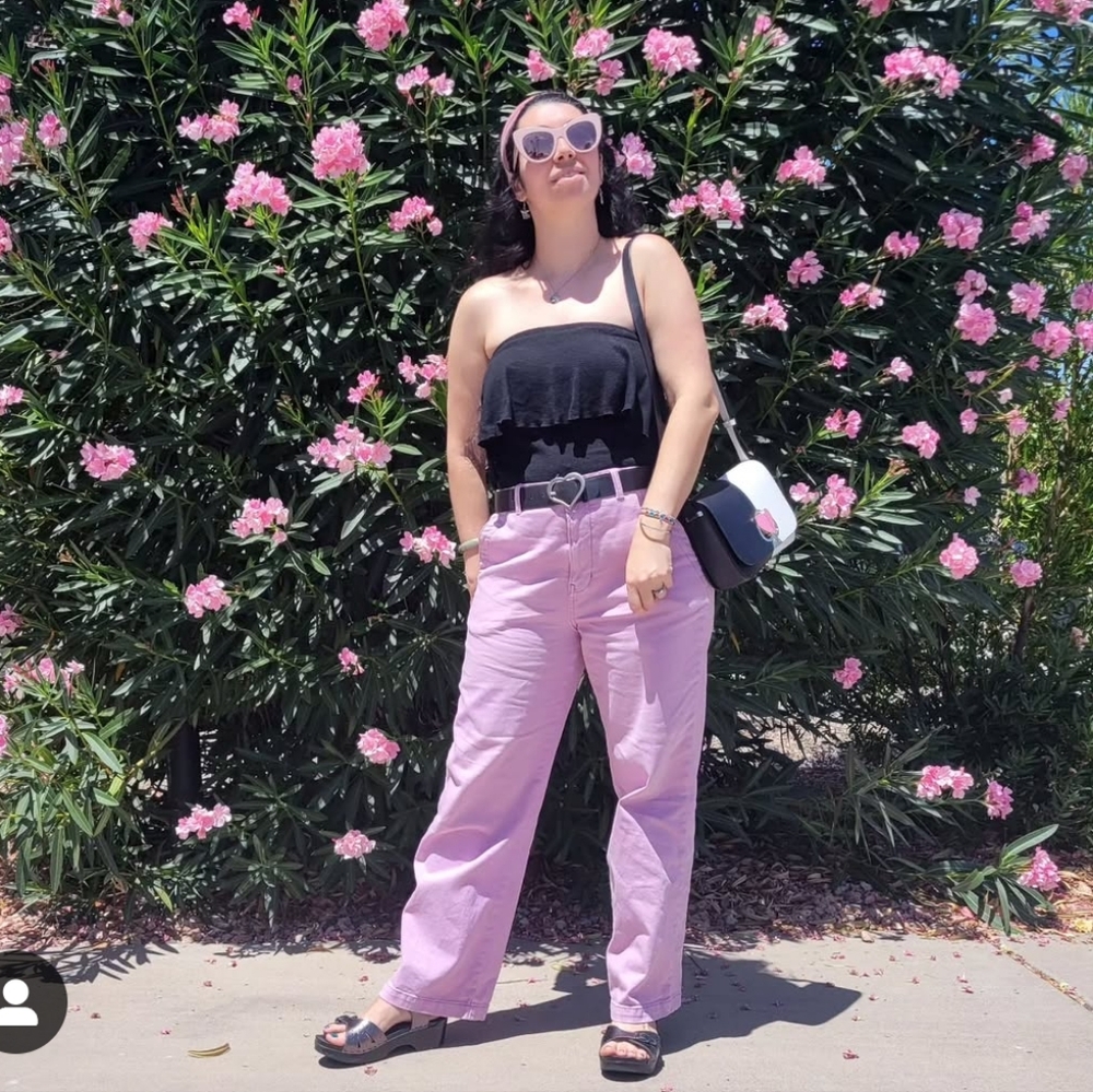 Women's Pink Jeans